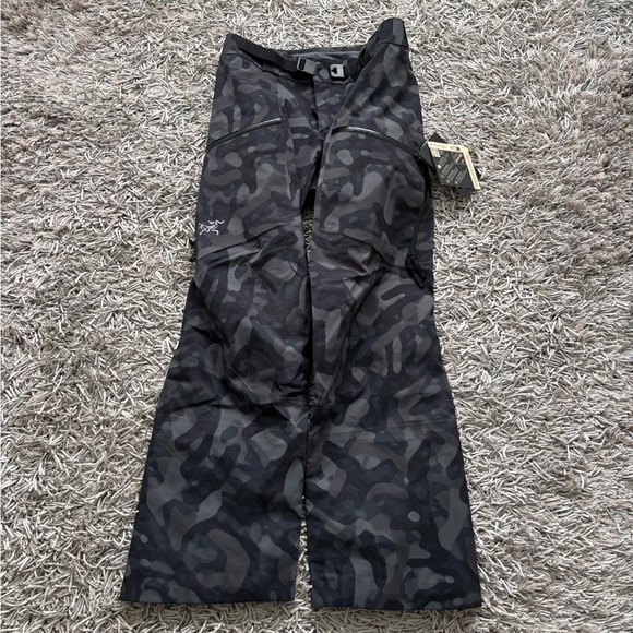 Arcteryx SABRE PANT PRINT Grottoflage Black MEN'S Regular Medium NWT - Picture 2 of 12